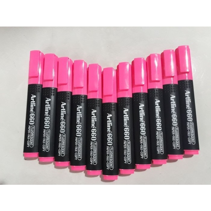 

NEW Stabilo Artline EK-660 warna Pink untuk penandaan bacaan MURAH ORI Baru