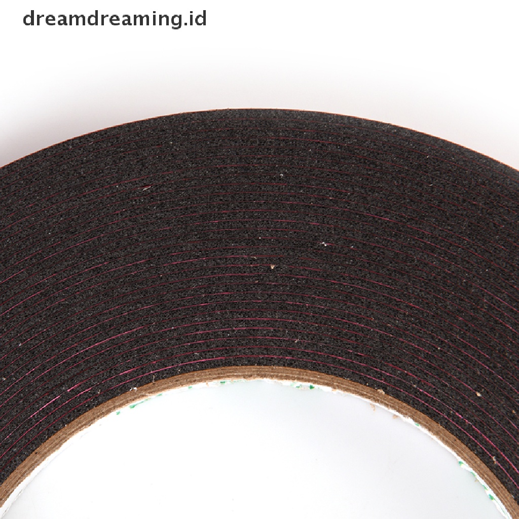 (Dreamdreaming.Id) Double Tape Permanen Kuat Panjang 10m Warna Merah