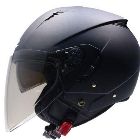 ZEUS ZS-205 MATT BLACK | HELM ZEUS HALF FACE | ZS205