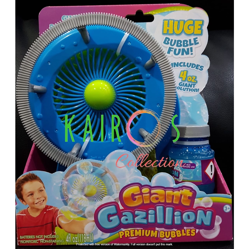 Gazillion Giant Power Wand Premium Bubbles Huge Bubble Fun