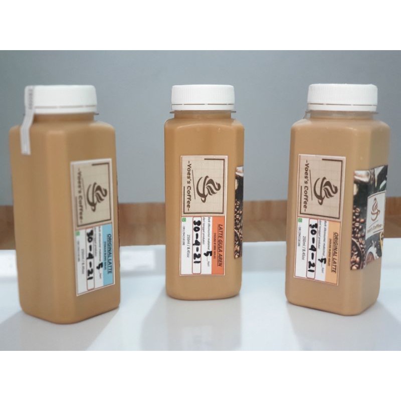 

KOPI SUSU PREMIUM - Yoess Coffee - LATTE BOTOLAN 250ML