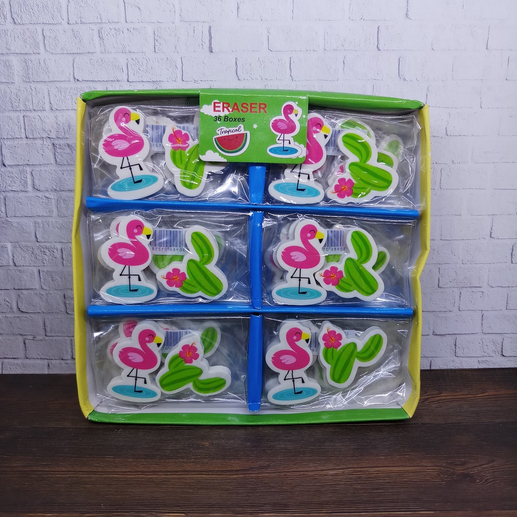 

Setip/Penghapus/Eraser Anak Anak Murah Karakter Flaminggo