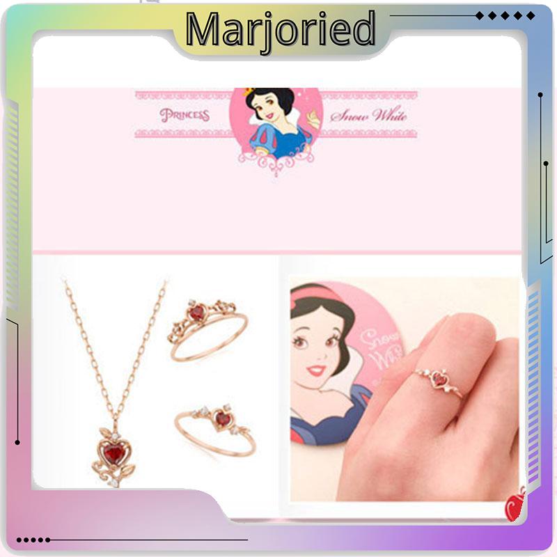 Ready Stock Ring Adjustable Disney Princess Ring 925 Silver Open Crown Ring Version Korea-MJD