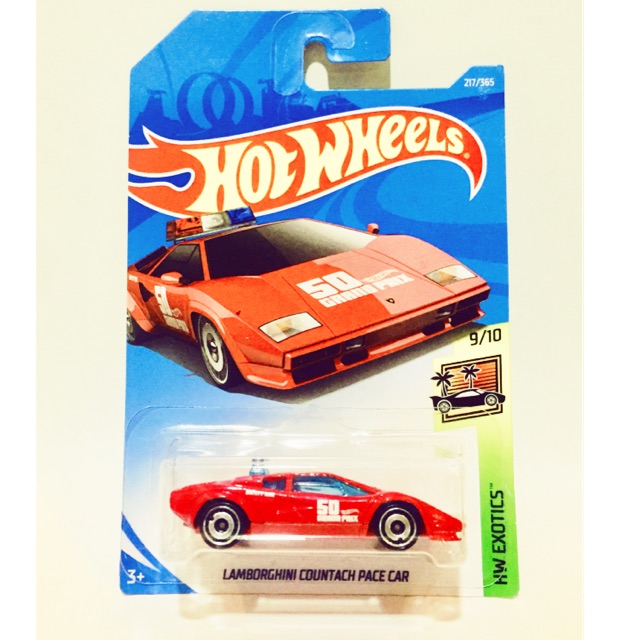 lamborghini countach pace car hot wheels