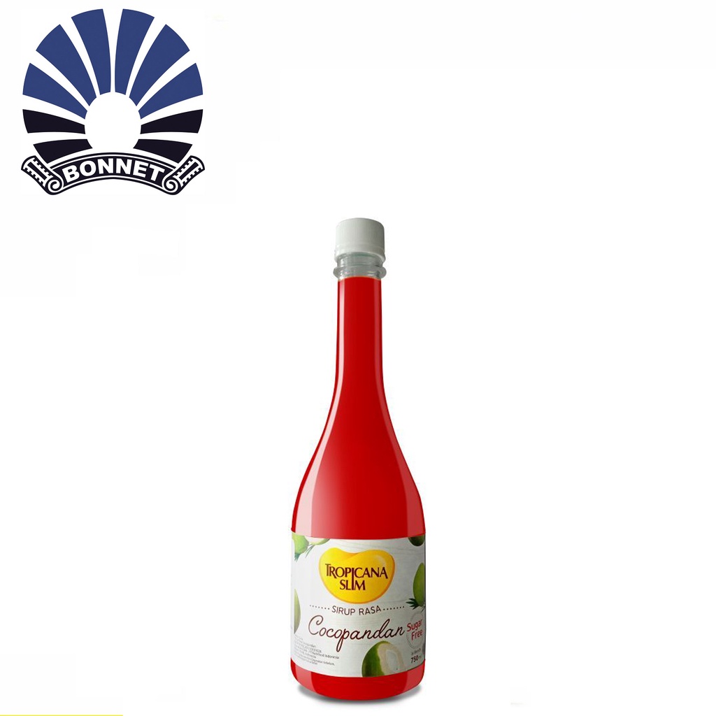 

Tropicana Slim Syrup Cocopandan 750ml - Sirup Bebas Gula