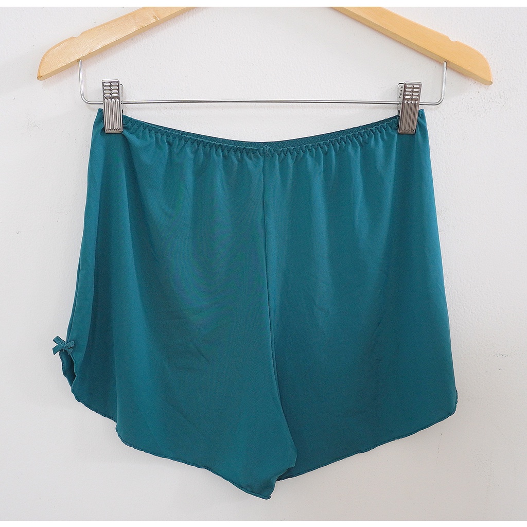 Lingerie Wanita / Sleepwear Renda Setelan Baju Tidur Kamisol Celana Pendek ST YVES SY3841DGR-4