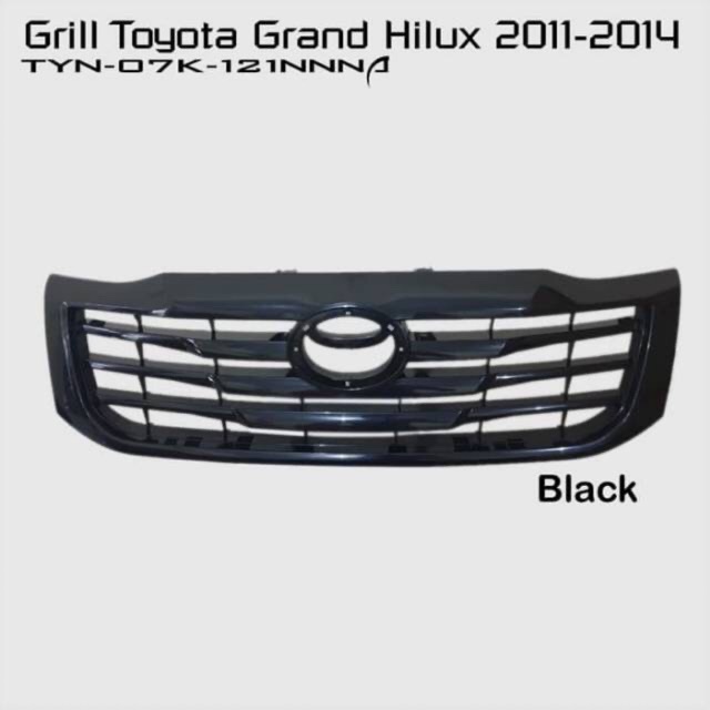 Grill hilux vigo 2012-2013 black