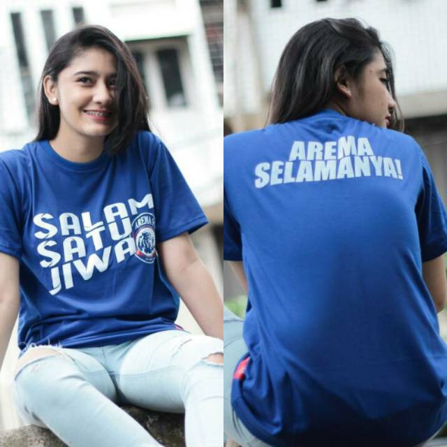 kaos arema salam satu jiwa