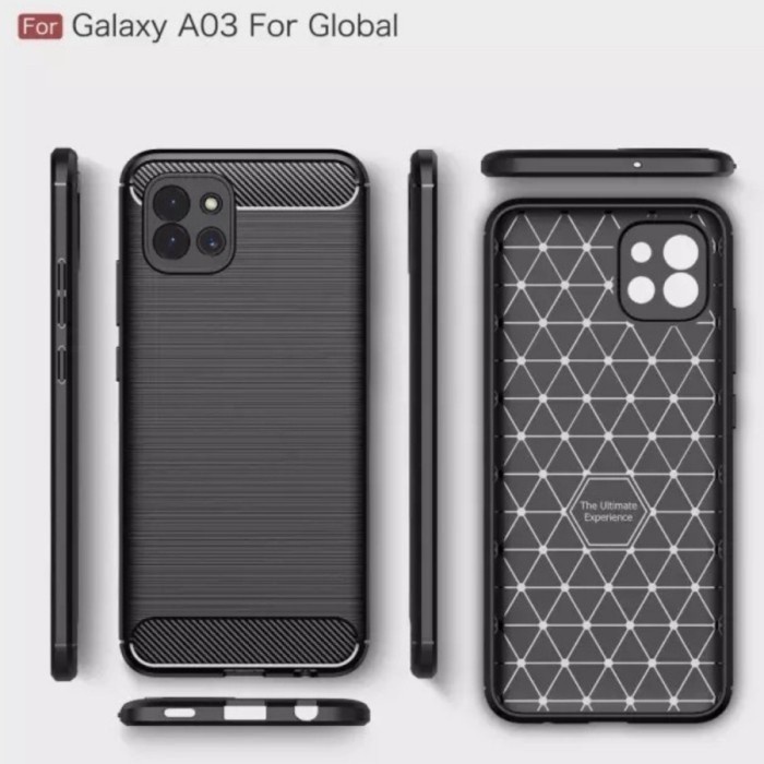 Softcase Ipaky Carbon Huawei Honor 8a 8x