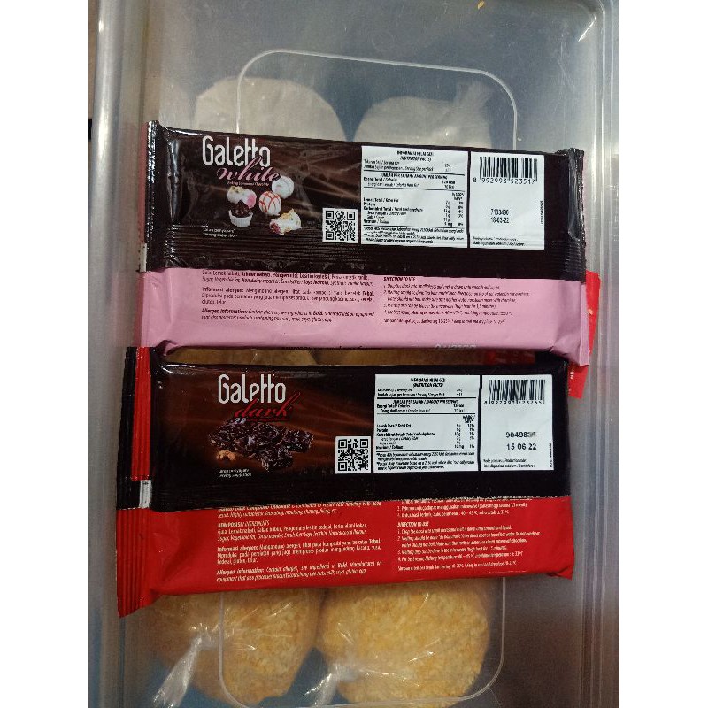 

Piscoklegit_ Galleto Coklat Batang 250Gr White And Dark