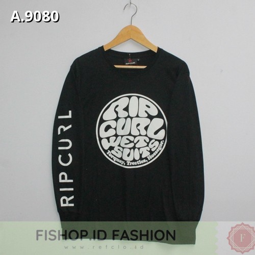 Kaos Surfing Distro Pria Ripcurl Premium Murah Lengan Panjang