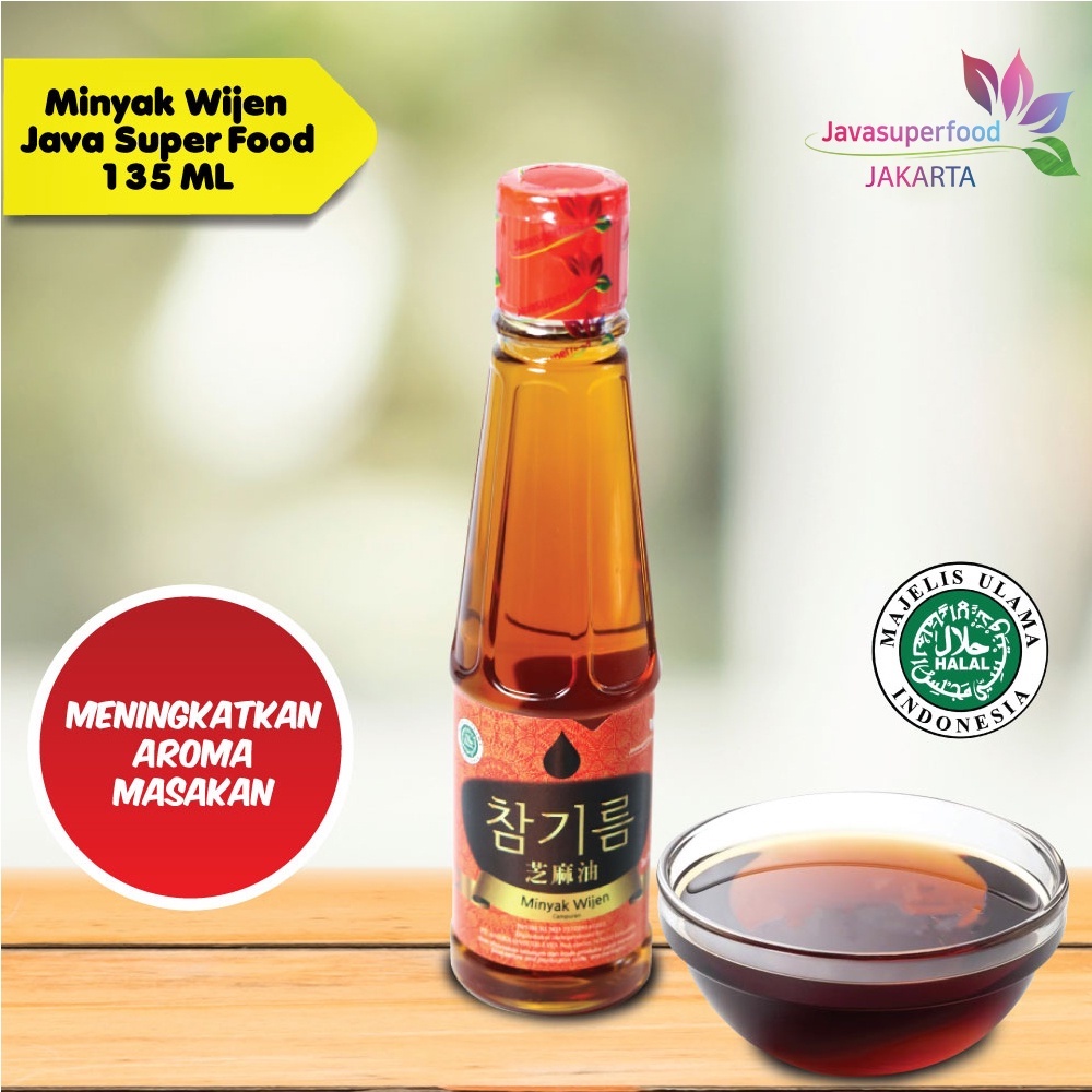 MINYAK WIJEN JAVA SUPER FOOD 135 ML / SESAME OIL KOREA