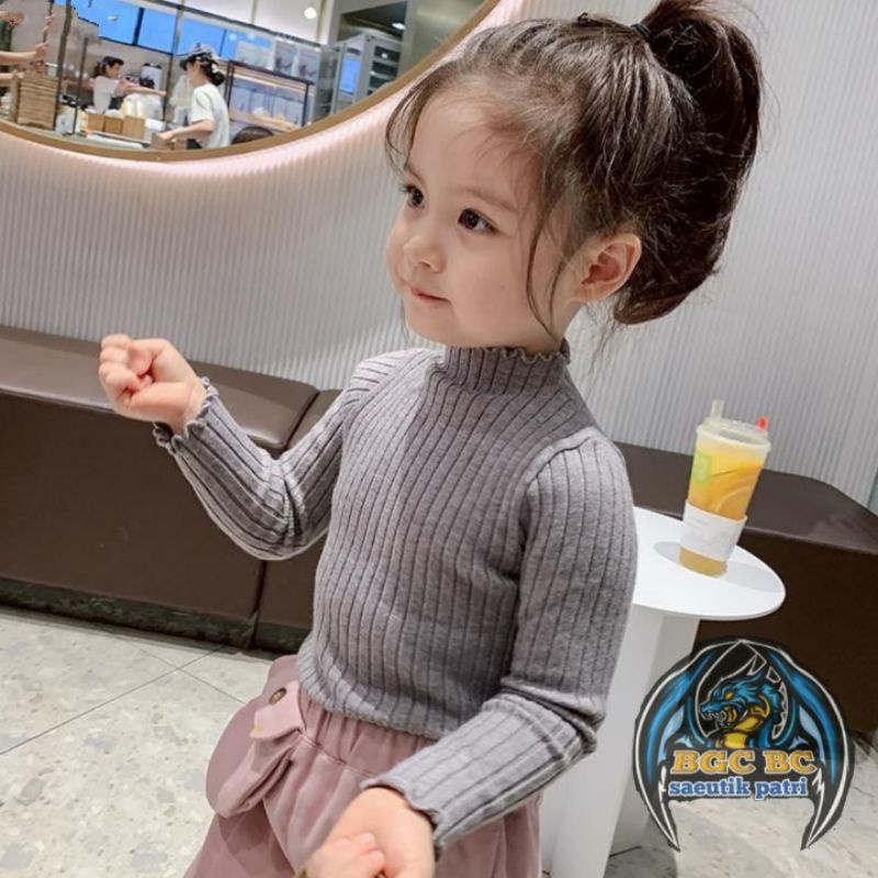 3 4 5 Tahun Baju Anak Gaya Korea Style Perempuan Lengan Panjang