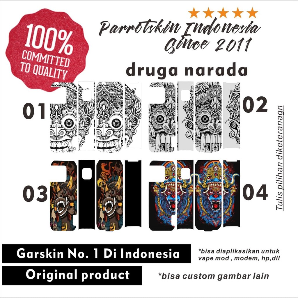 Garskin skin narada reog Edition sticker