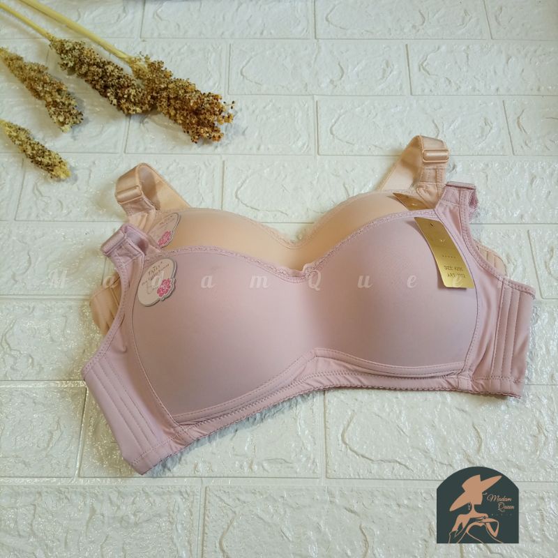 TALLY BRA BH 3112 | TANPA KAWAT | 4 KAIT | CUP ¾ | BUSA TIPIS | SIZE 36 - 42 |