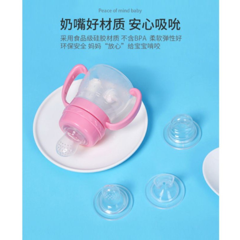 nipple fruit feeder botol wideneck