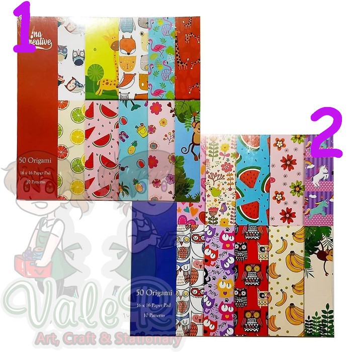 

INA Creative Origami Paper Motif 16x16 cm 10 patterns