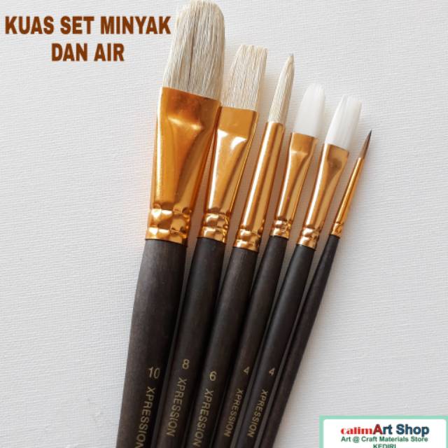 Brush set XP 7068-6 / Kuas set