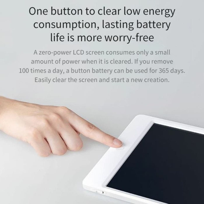 

TULIS-ALAT- XIAOMI MIJIA LCD BLACKBOARD 10 & 13.5 INCH CHALKBOARD WRITING DRAWING - 10 INCH -ALAT-