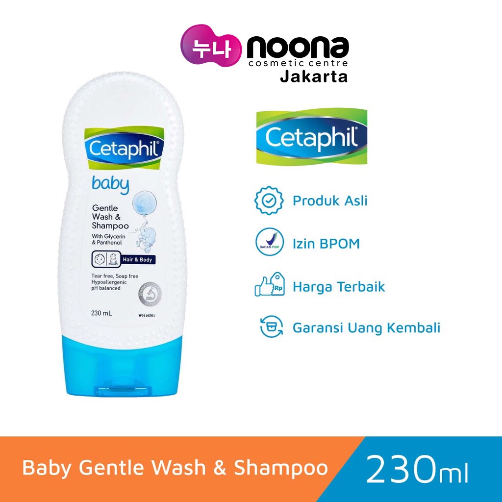 CETAPHIL BABY WASH &amp; SHAMPOO CALENDULA 230ML -NJ