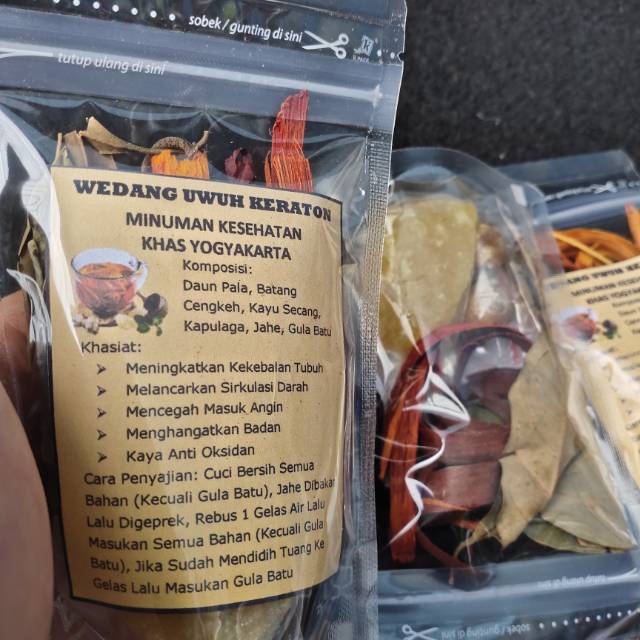 

Wedang Uwuh Keraton Lengkap Tradisional Yogyakarta