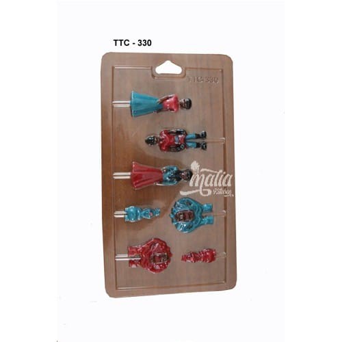 CETAKAN COKLAT MIKA TTC 330 FROZEN LOLIPOP