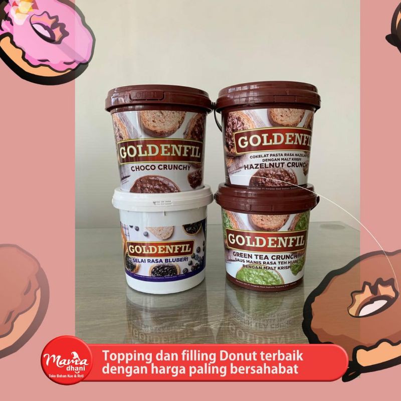 

Goldenfil Topping dan Filling Donat