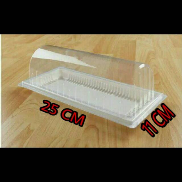 MIKA BOLU GULUNG Uk.11x25 CM (ISI 25 PCS)/MIKA KUE/BOX KUE Uk.11x25 Cm