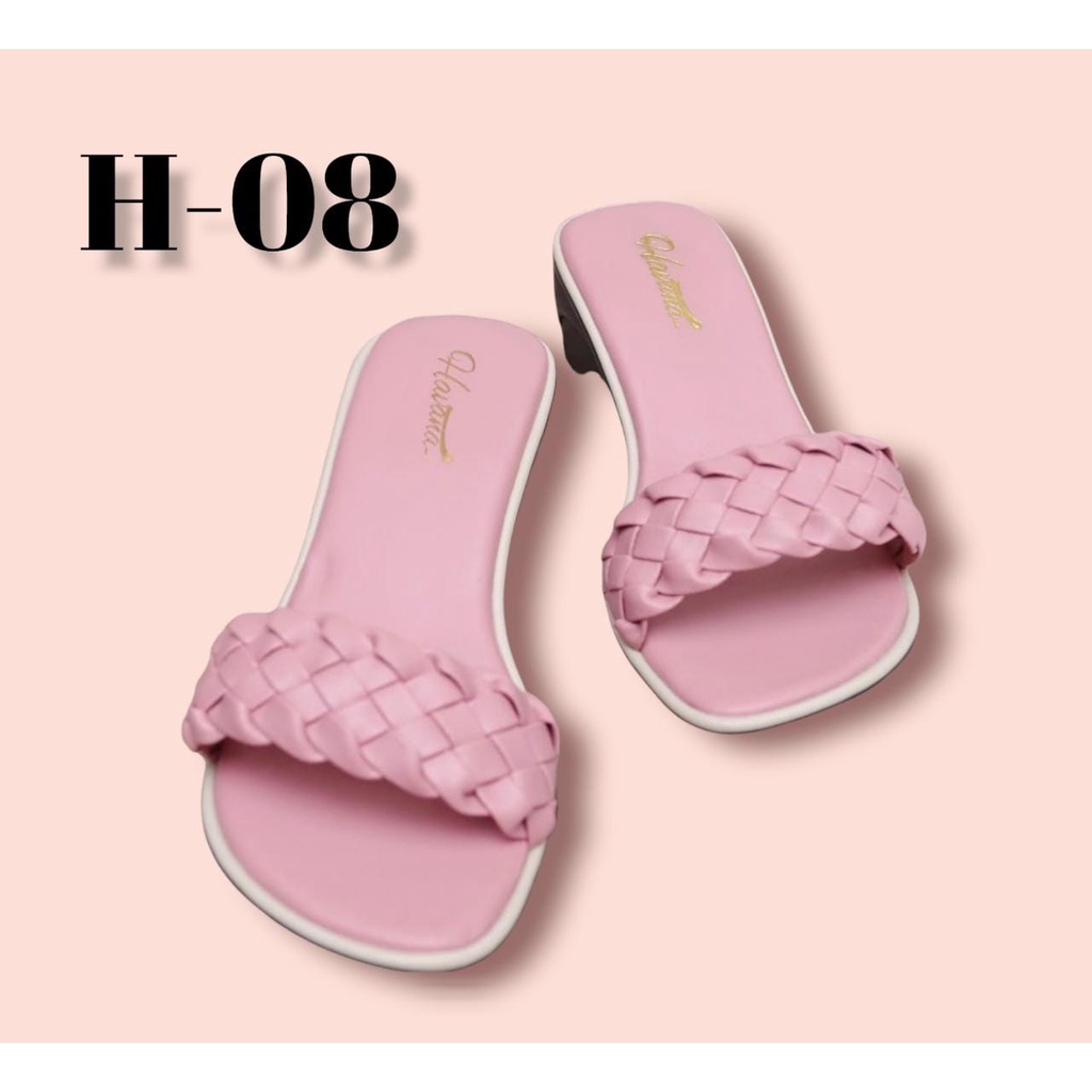 Sandal Wanita Heels Sandal Heels Hak Tahu Wanita HVN-08 Sendal Cewek Havana Heels Terbaru Sandal Hak Wanita Kekinian