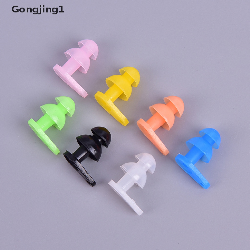 Gongjing1 1 Pasang Earplugs Bahan Silikon Anti Air Untuk Olahraga Air