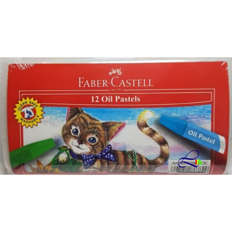 

Faber Castell Hexagonal Oil Pastels / Krayon 12 Warna