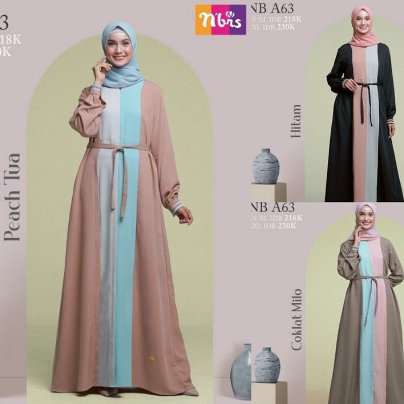 Gamis Nibras NB A63 TERBARU