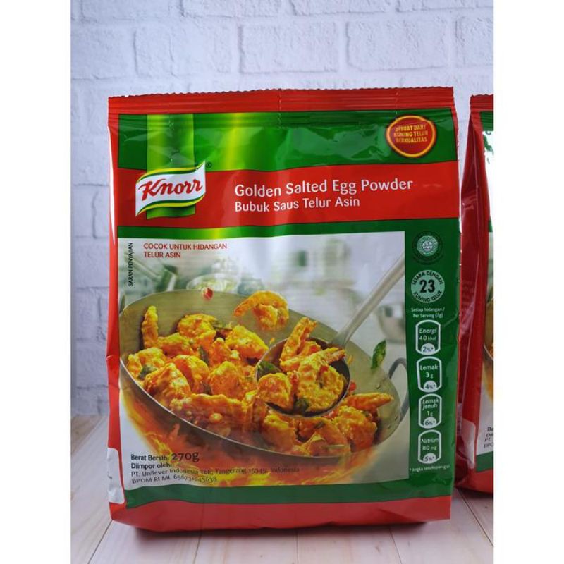

KNORR GOLDEN SALTED EGG 270GR