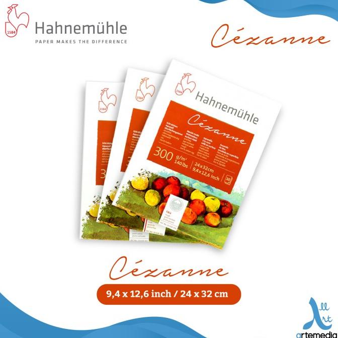 

Kertas Cat Air Hahnemuhle Cezanne 24X32Cm Watercolor Paper Blocks