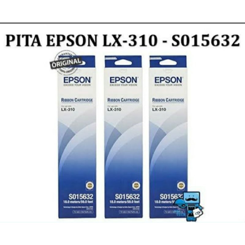 Pita Epson LX-310 (S015632) Original - Ribbon Cartridge Original