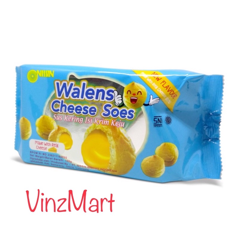 

Nissin Walens cheese Soes 100 gr