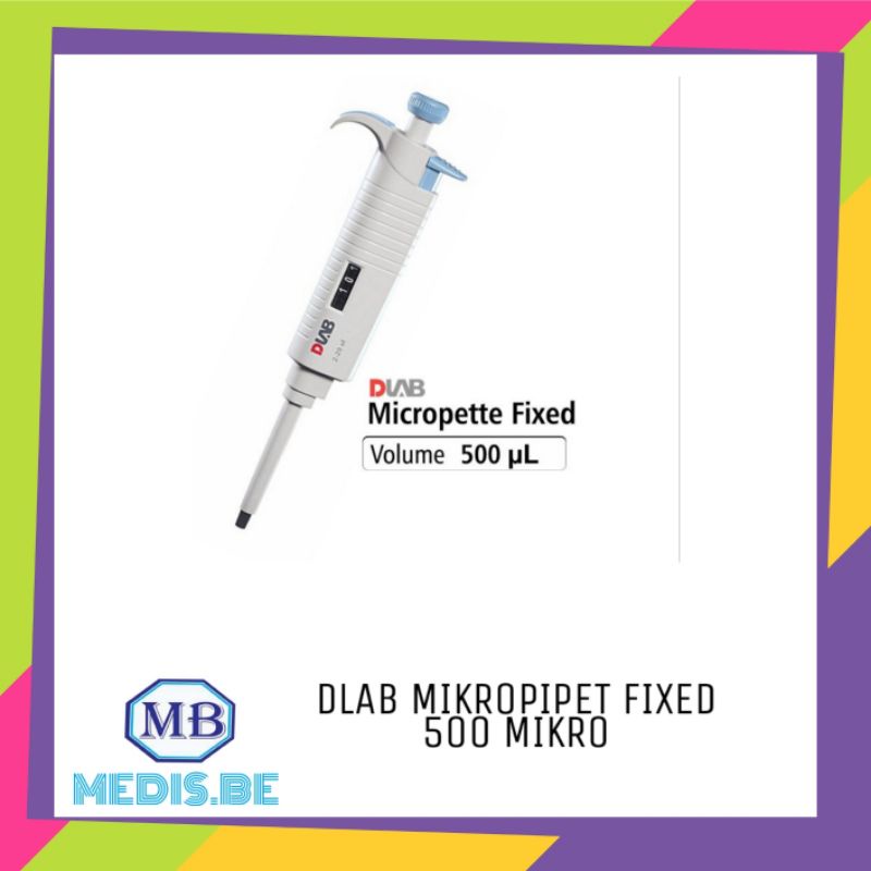 MIKROPIPET DLAB FIXED 500 MIKRO