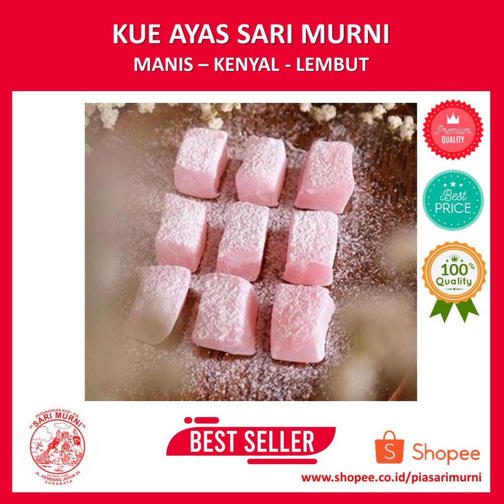 

Kue Ayas Mochi Kenyal Manis oleh oleh khas Surabaya alt Keripik Nangka