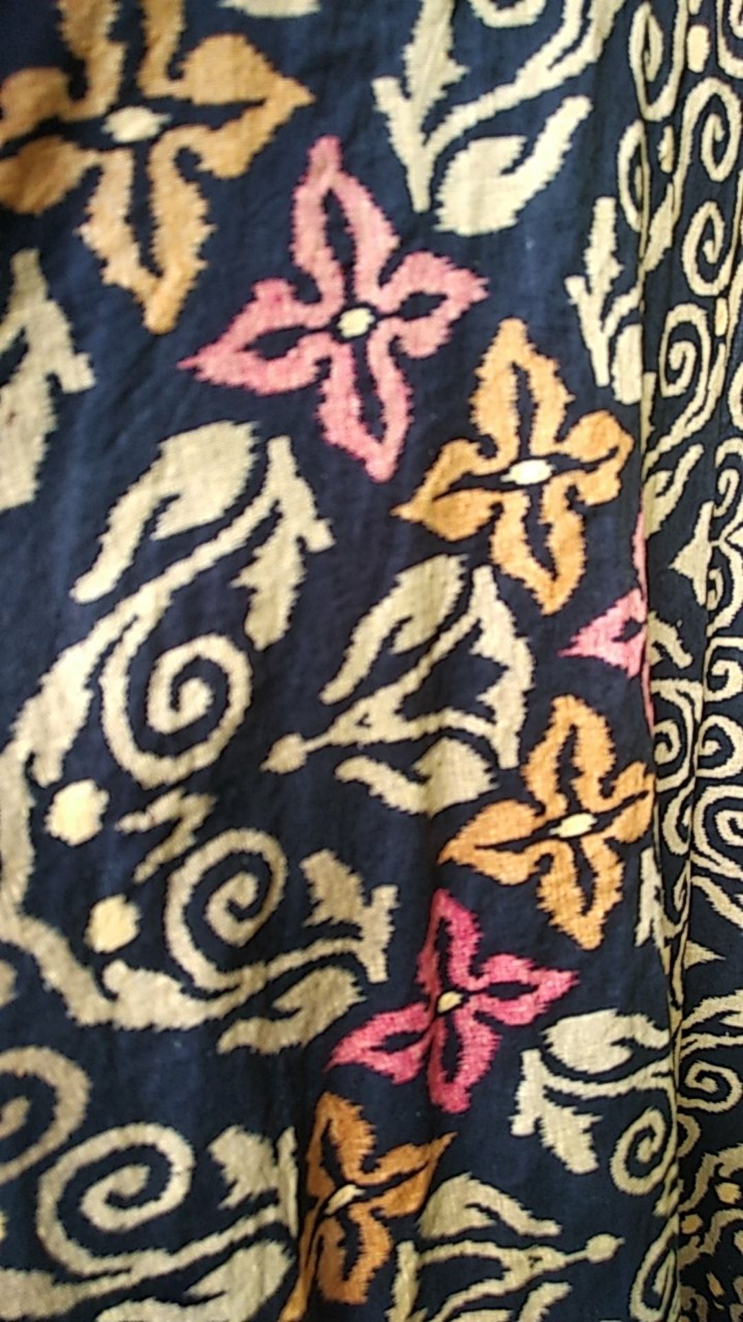 Kemeja Batik Panjang Kawung Gradasi  Katu Halus