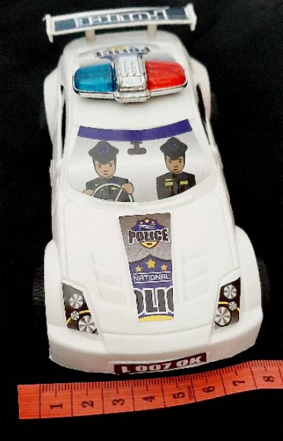 Mainan anak mobil polisi murah bagus pullback