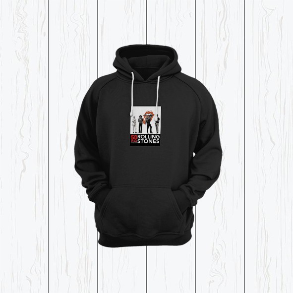 Hoodie Premium Rolling Stone - 50 Years Of Rock