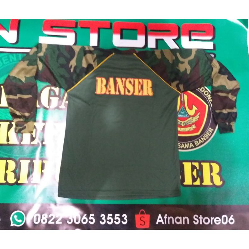 KAOS BANSER PANJANG Hijau