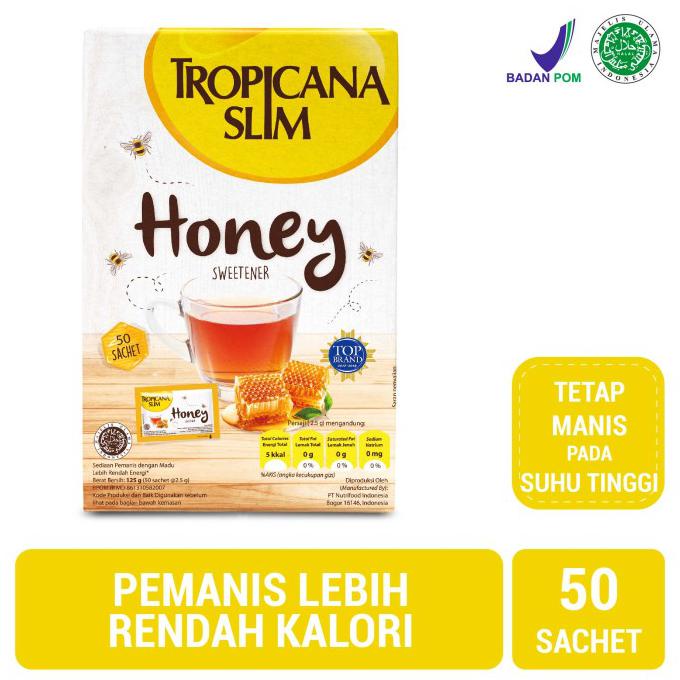 

Big Sale Tropicana Slim Sweetener Honey (50 Sachet) Big Sale