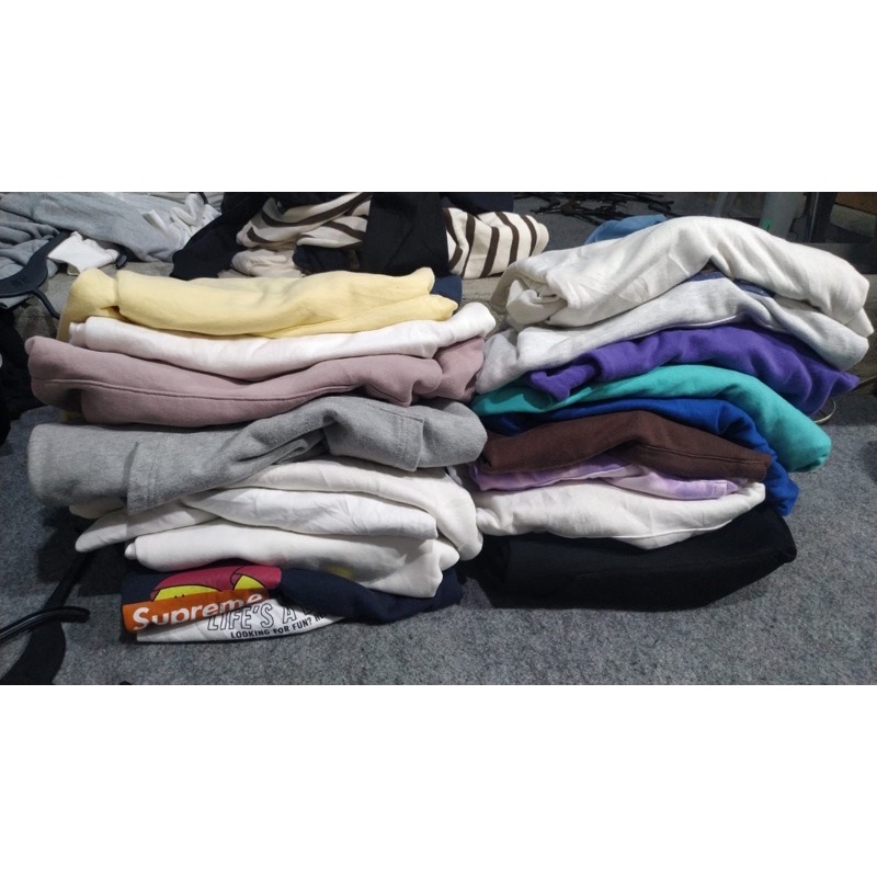 borongan hoodie dan crewneck