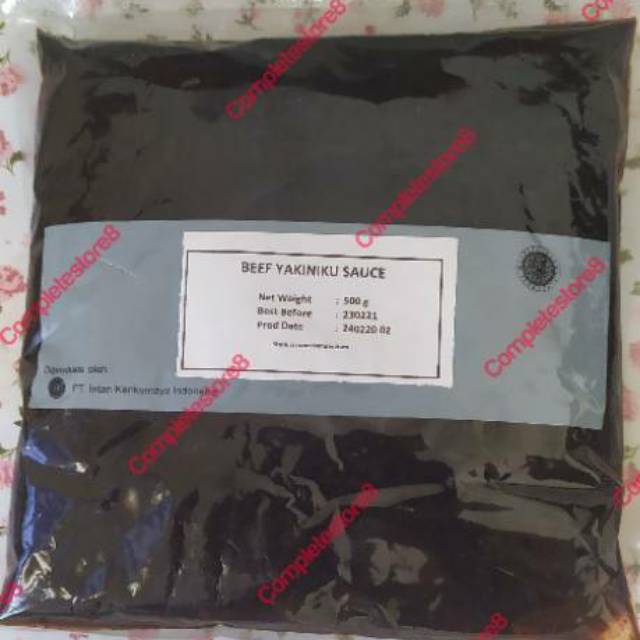 

Yakiniku Sauce / Saus Yakiniku / Bumbu Yakiniku 500gr