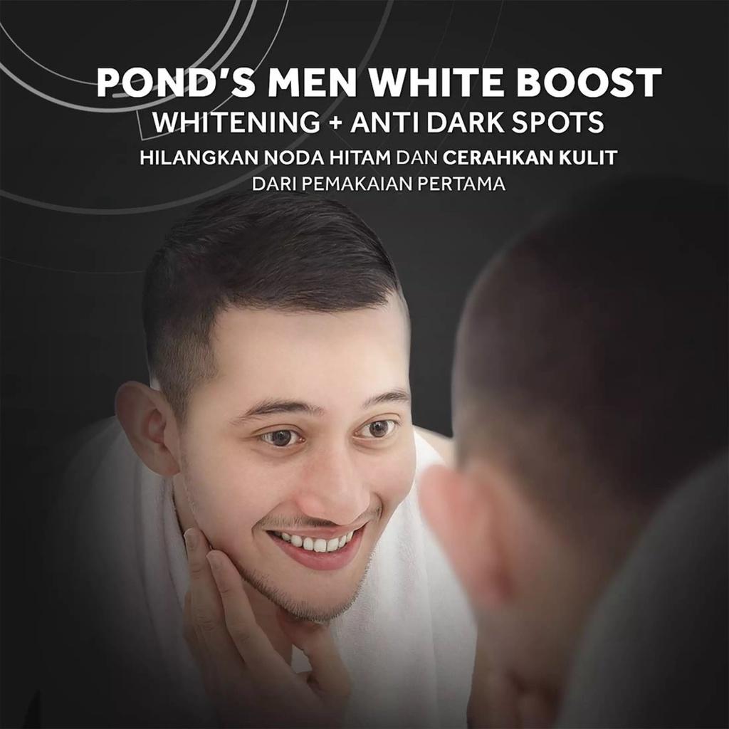 PONDS MEN BRIGHT BOOST FACIAL SCRUB 100GR