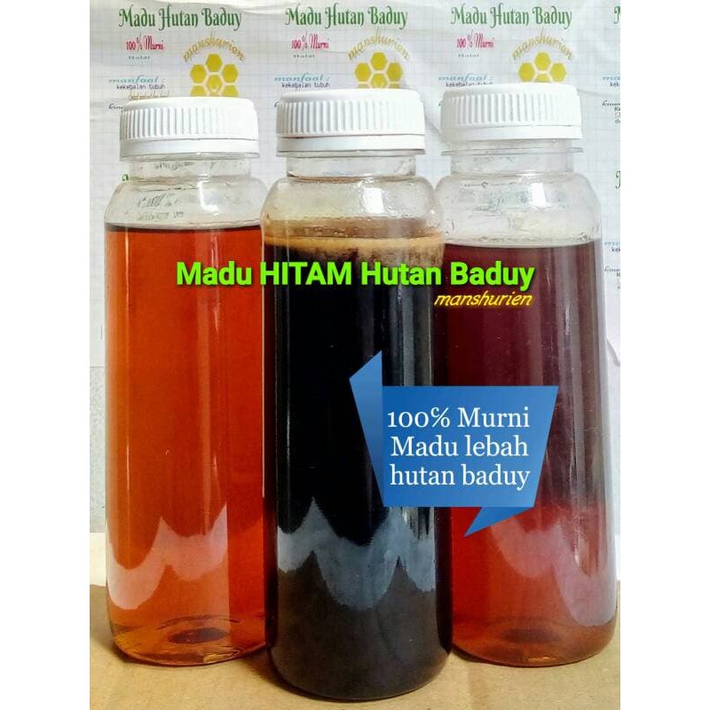 

Madu HITAM Hutan Baduy Murni dan asli tanpa campuran - MMD1046