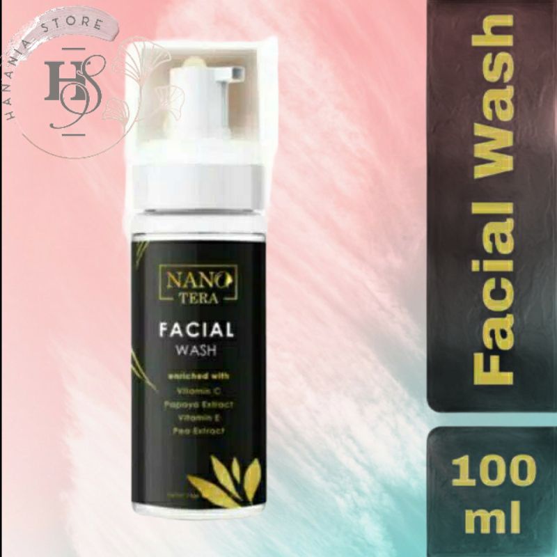 Facial Wash Nanotera / Sabun Wajah Nanotera