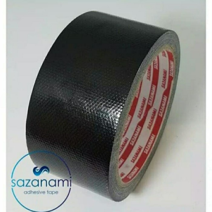 

Promo Bulan Ini Lakban Kain Sazanami 2" X 8M / Cloth Tape Sazanami 48Mm X 8M Hitam Trendi