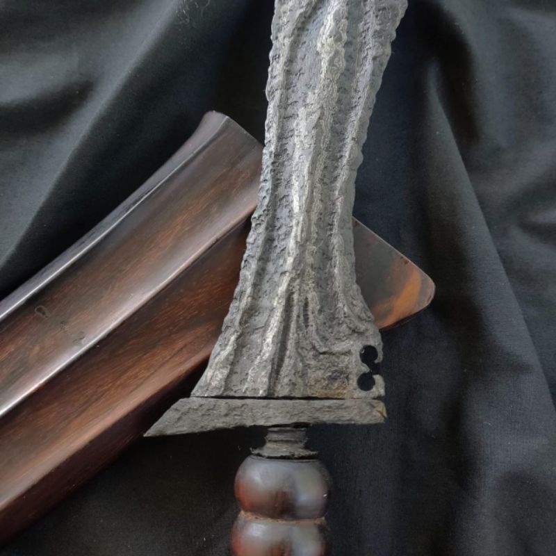 Keris Betok Bethok Nogo Temanten Pamor Tiban Tangguh Mataram Hindu